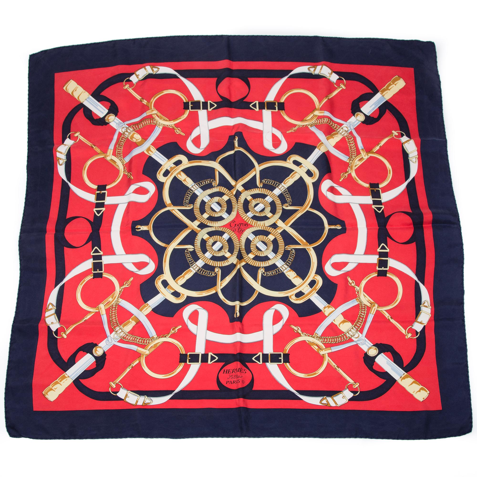 SCARF, "Eperon d'Or", Hermès.