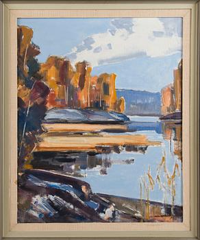 Nils Wikberg, Lake Landscape.