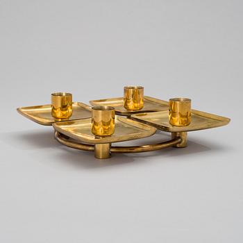 PAAVO TYNELL, A CANDELABRA. Stamped TT, Taito, 8038.  1940-/50s.