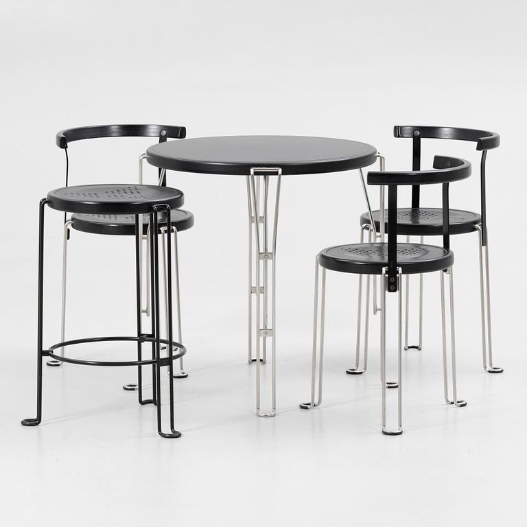 Börge Lindau, Café set, 5 pieces, “Oblado”, Blå Station.
