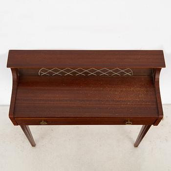 A mirror and small dresser/dressing table, Glas&Trä, Sweden, 1950's/60's.