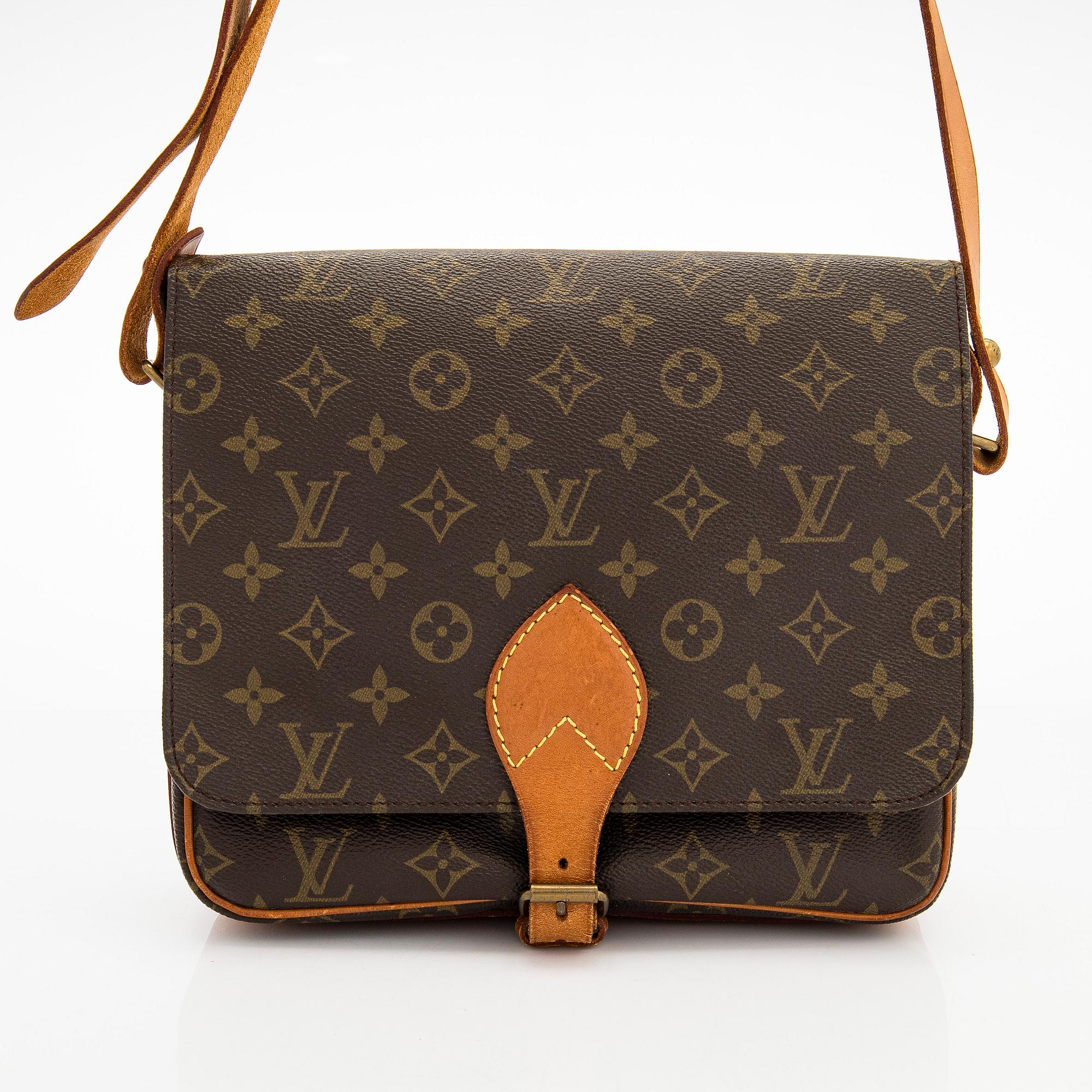 Louis Vuitton, a Monogram Canvas 'Cartouchière' bag.