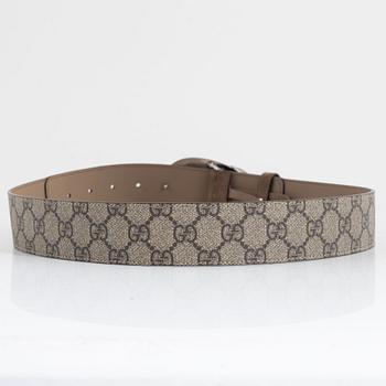 Gucci, belt, "Dionysus GG Supreme belt". Size 80.