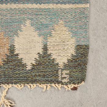 Ingegerd Silow, Matta rölakan signerad ca 205x129 cm.