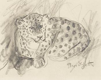 69. Bror Hjorth, "Leopard".