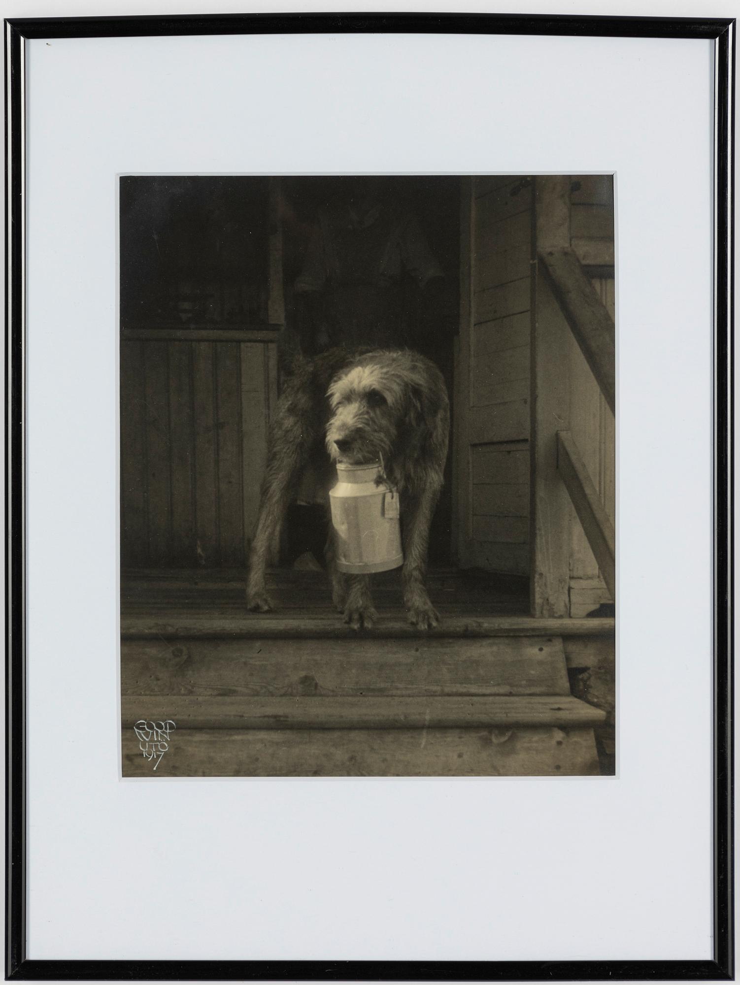 Henry B. Goodwin, "Troll in the Milk Stand, 1917".