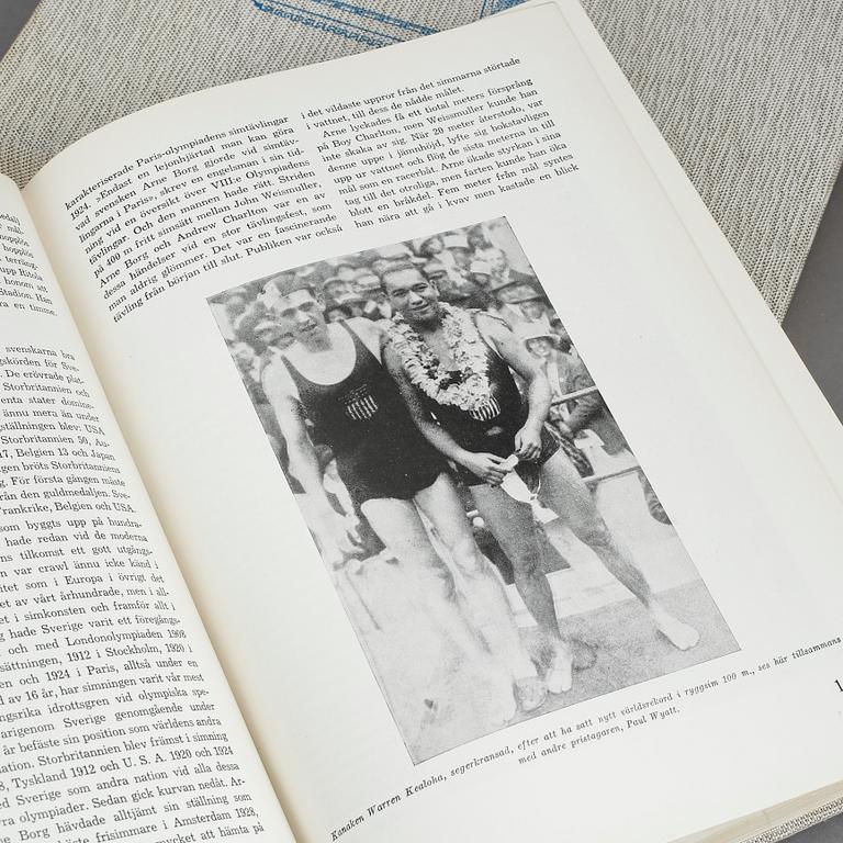 MEMORABILIA, 5 delar, Olympiska Spelen, 1912, 1936, 1952 mm.