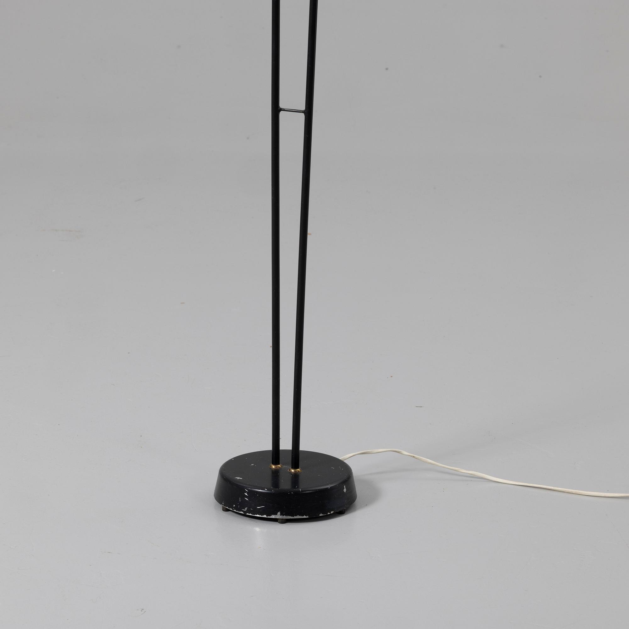 Floor lamp, mid-20th century.