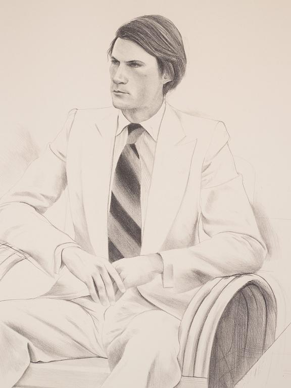 David Hockney, "Joe McDonald".