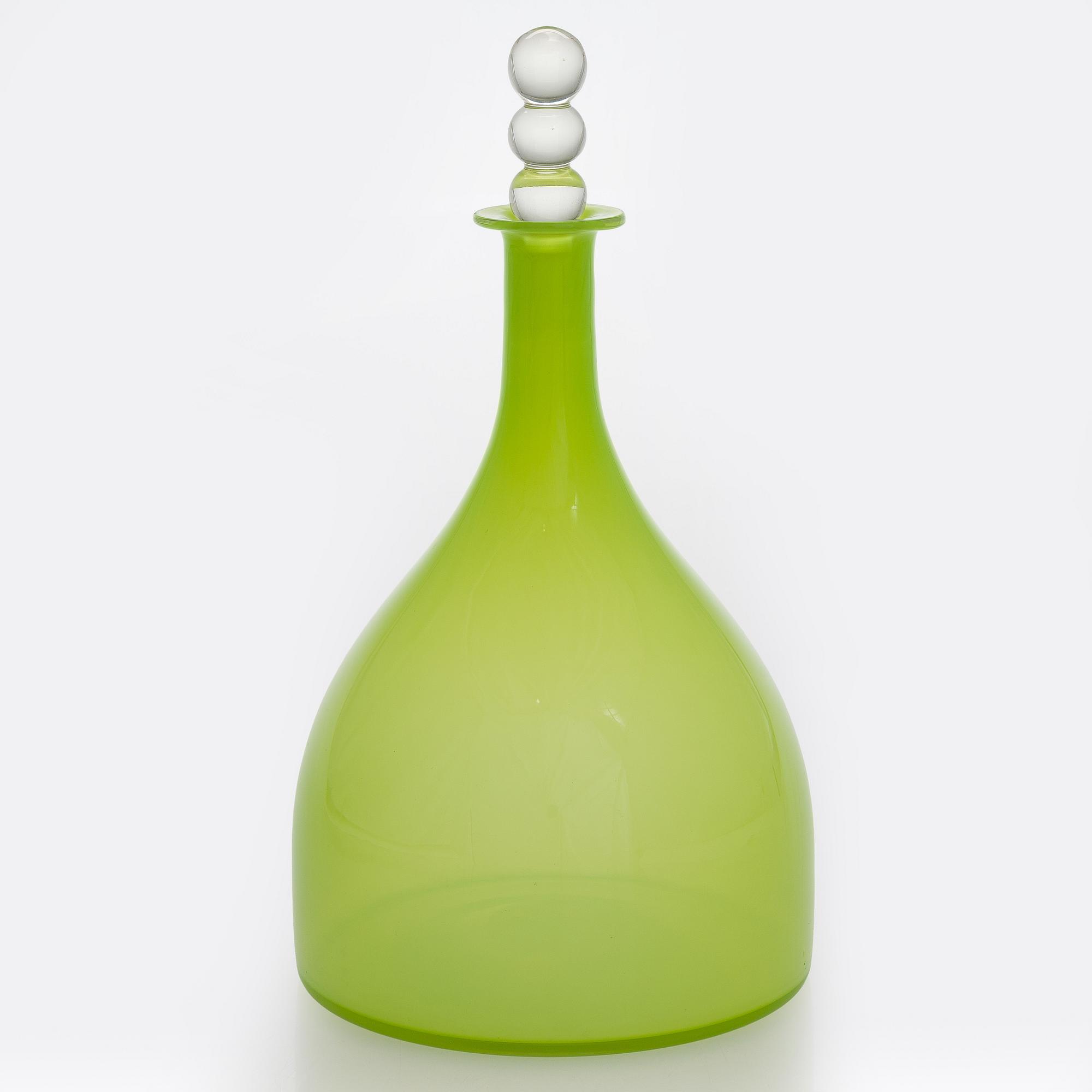 Nanny Still, karahvi, "Tzarina", signeerattu Riihimäen Lasi Oy Nanny Still.