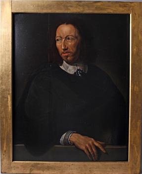 OKÄND KONSTNÄR, olja på pannå, 1800-tal.