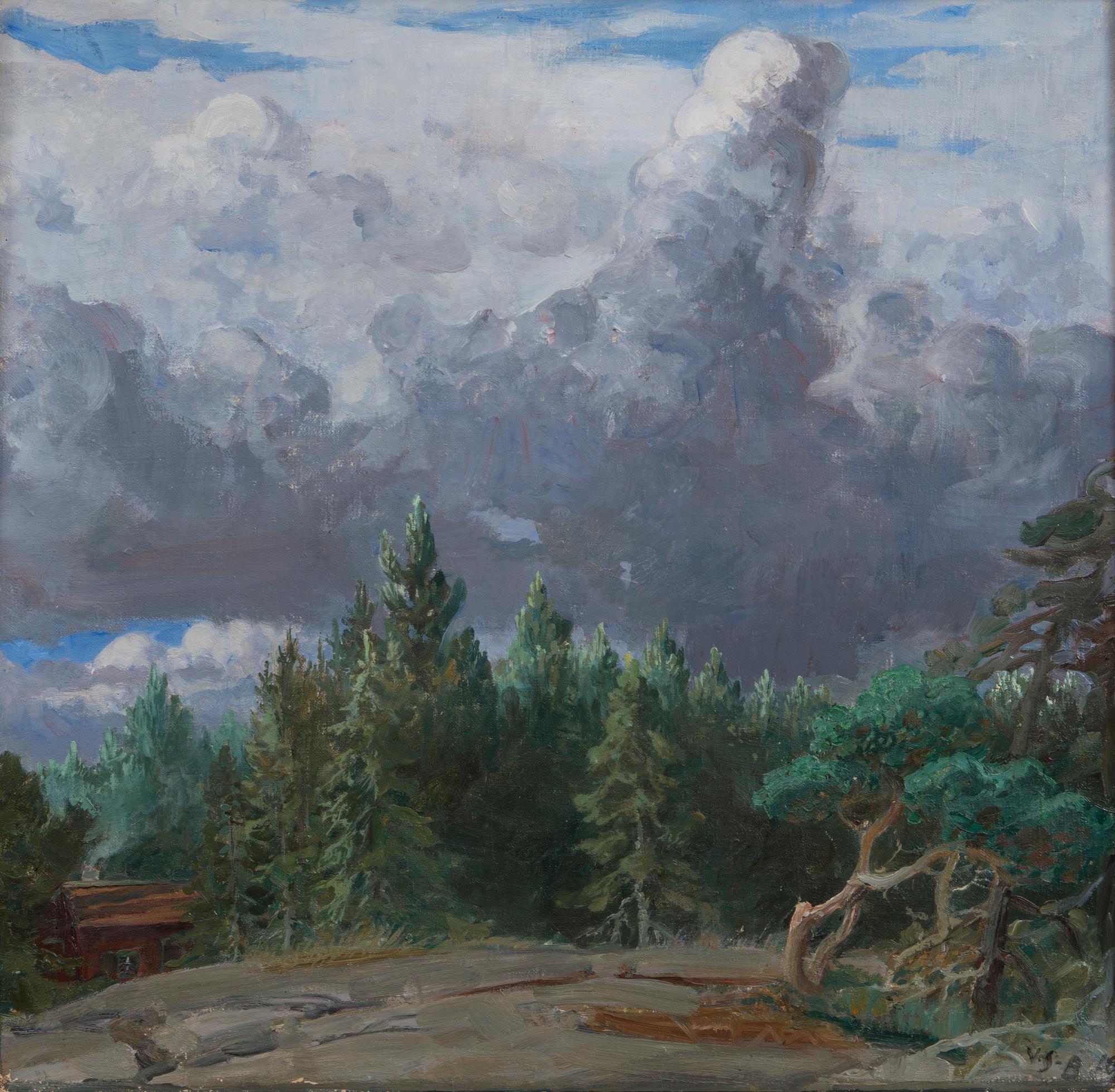 VENNY SOLDAN-BROFELDT, ÅSKMOLN VID HORISONTEN.