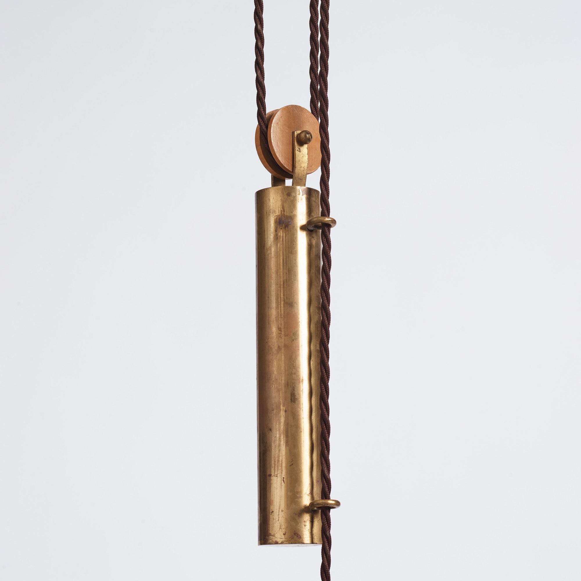 Harald Notini, taklampa, modell "11848", Arvid Böhlmarks Lampfabrik, 1940-tal.