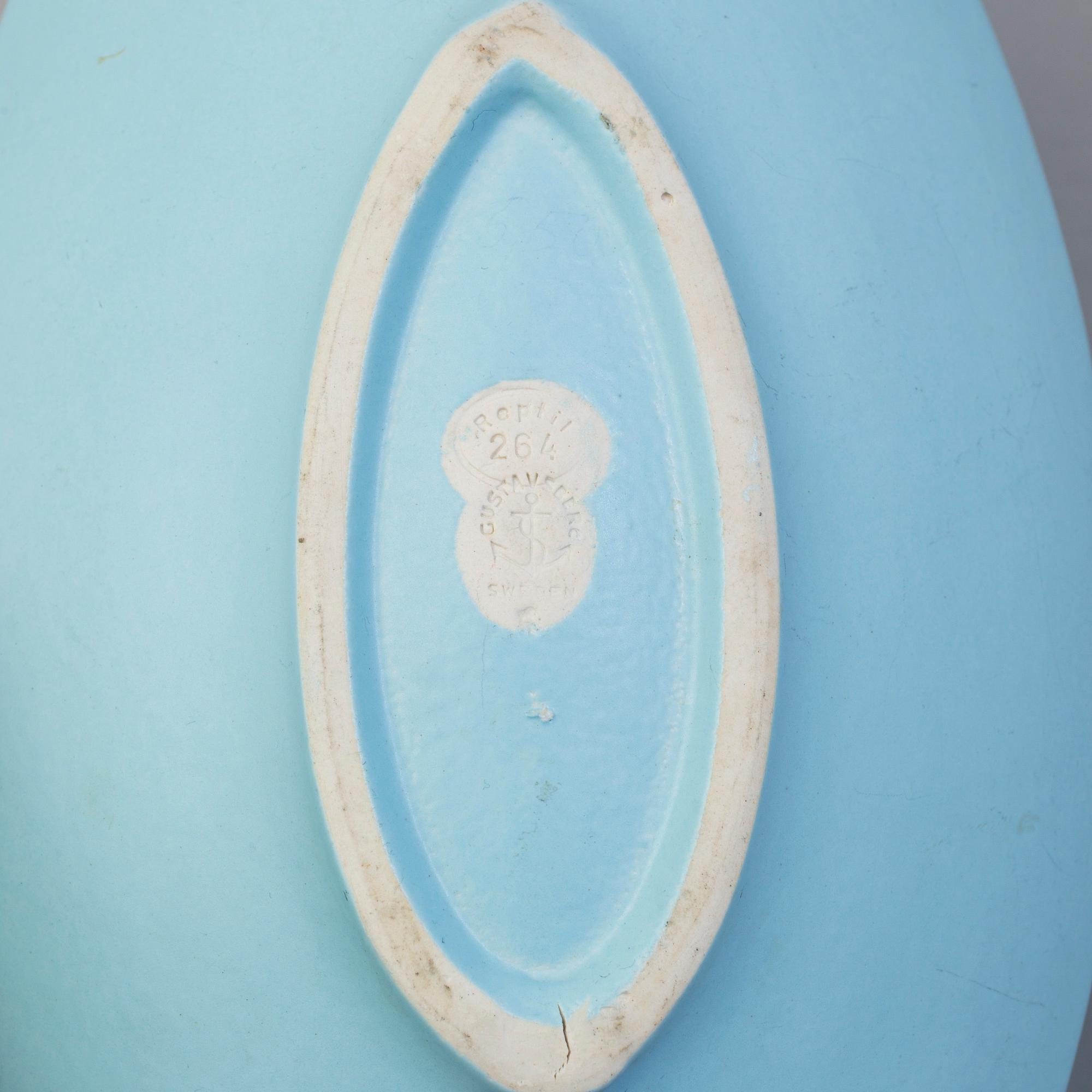 STIG LINDBERG, a stoneware bowls and a vase, 'Reptil' and 'Karneval' from Gustavsberg.