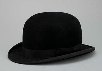 HATT, knall, filt och läder, Hückel flexibel-modell.