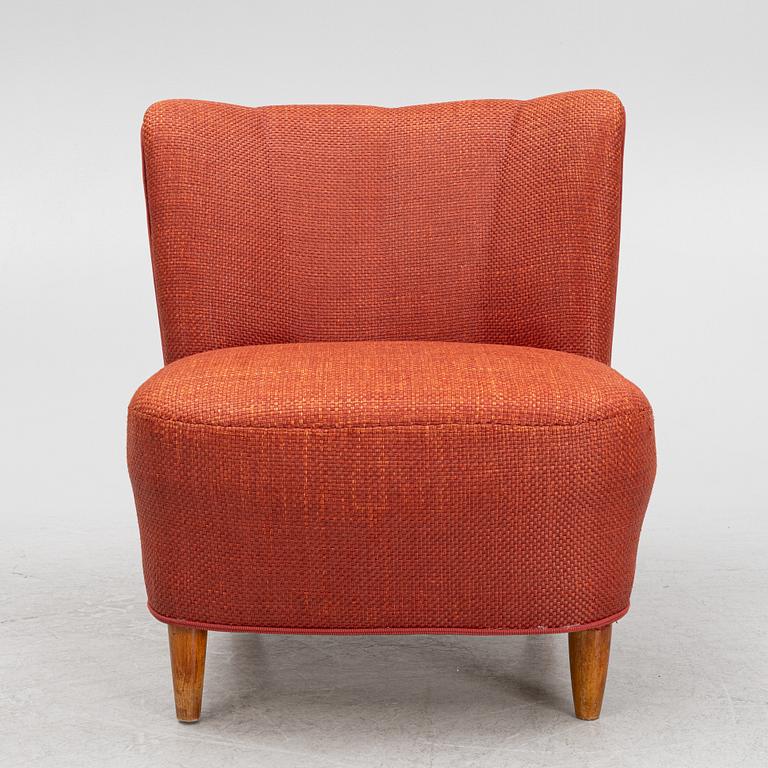 A Swedish Modern armchair, 1940s.