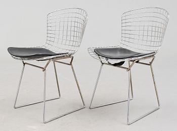 STOLAR, ett par, "Sidechair", Harry Bertoia, 1960-tal.