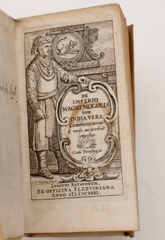 ELZEVIR, De Imperio Magni Mogolis sive India Vera commentarius, Leyden 1631.