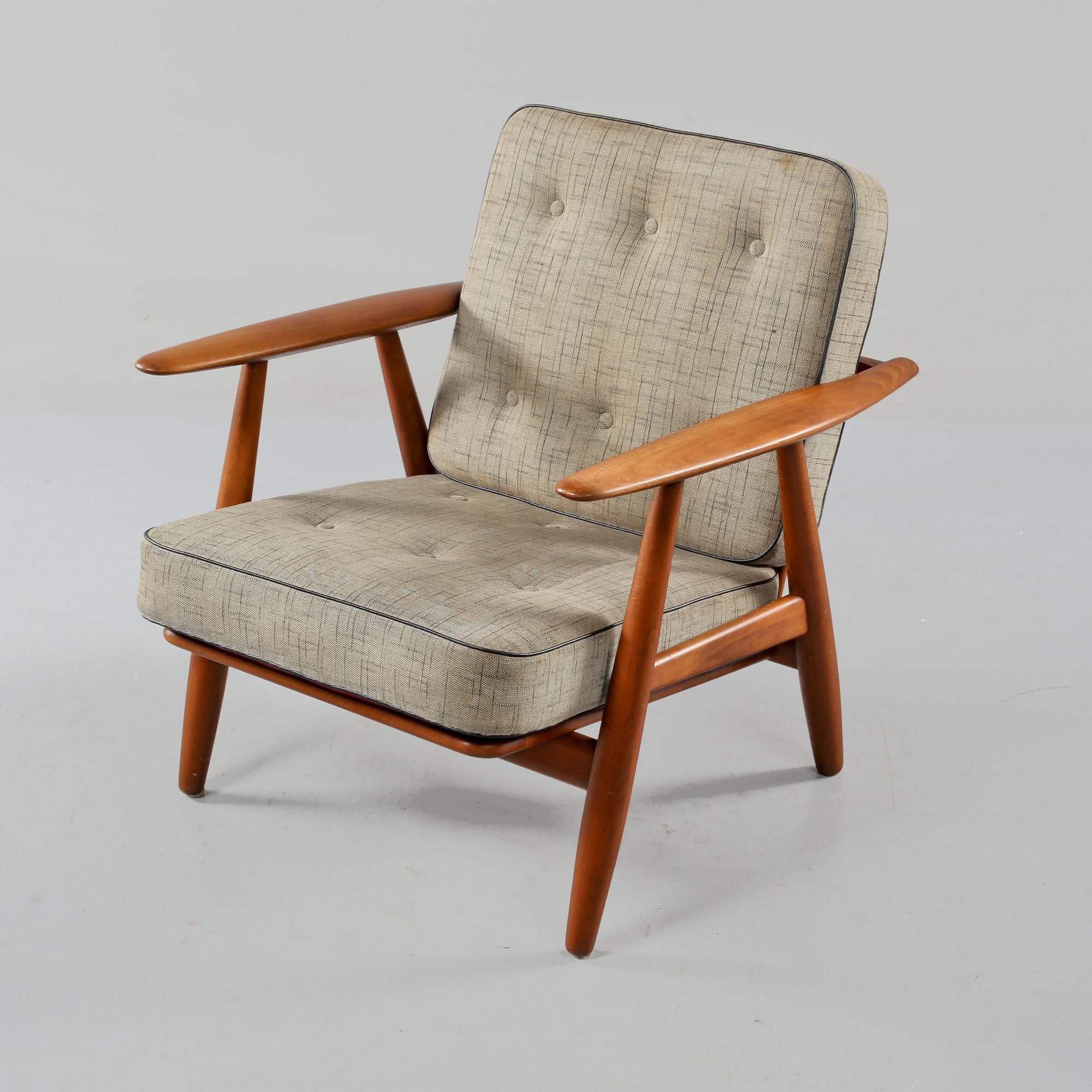 FÅTÖLJ, "Cigarren" Hans Wegner, 1900-talets andra hälft.