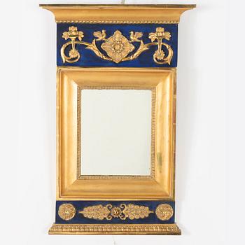 A late Gustavian mirror, early 19th Century.