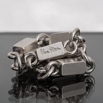 ARMLÄNK, silver. Wiwen Nilsson, Lund 1962. Vikt ca 25 gram.