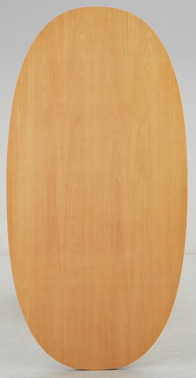 BORD, "Superelips", Design Bruno Mathsson och Piet Hein, Bruno Mathsson International AB, 1900-talets andra hälft.