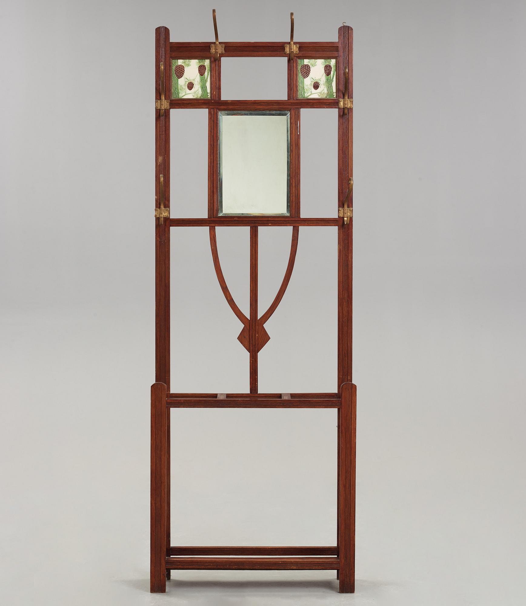 An early 20th century coat hanger.