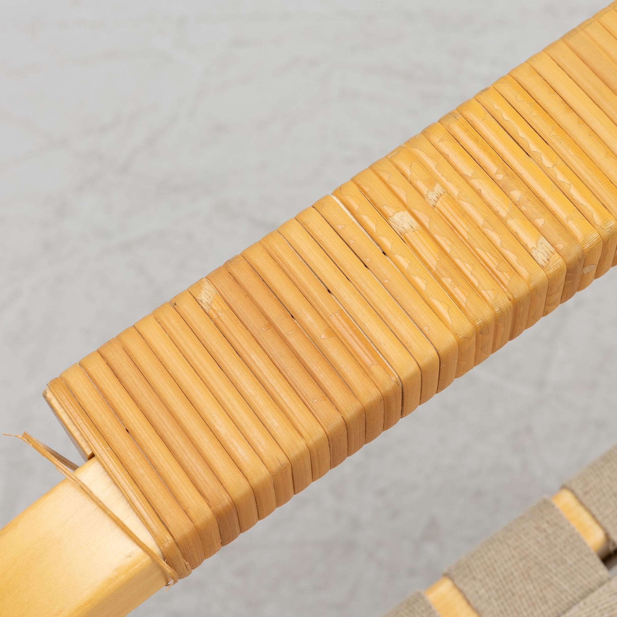 Alvar Aalto, Armchairs, 4 pcs, model 45, Artek, Finland.