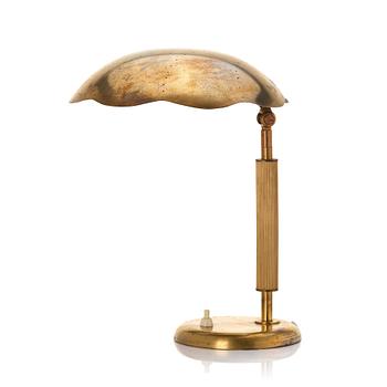 287. Harald Notini, a table lamp, model '15295', Arvid Böhlmarks Lampfabrik, Sweden, 1940s.