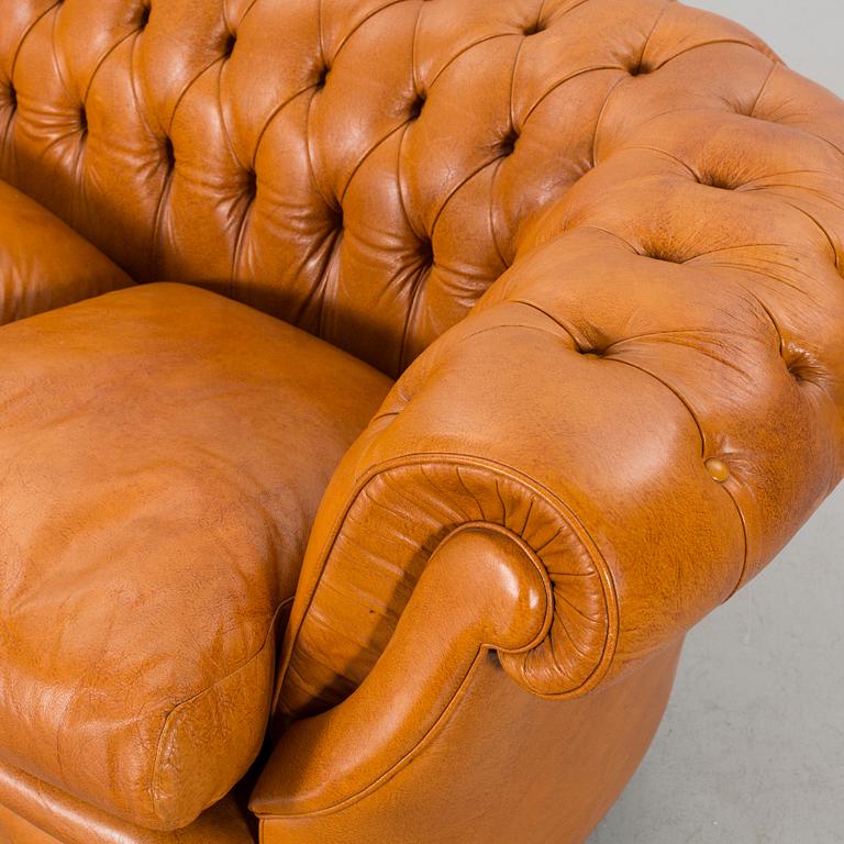 SOFFA, Chesterfield-modell, 1900-talets slut.