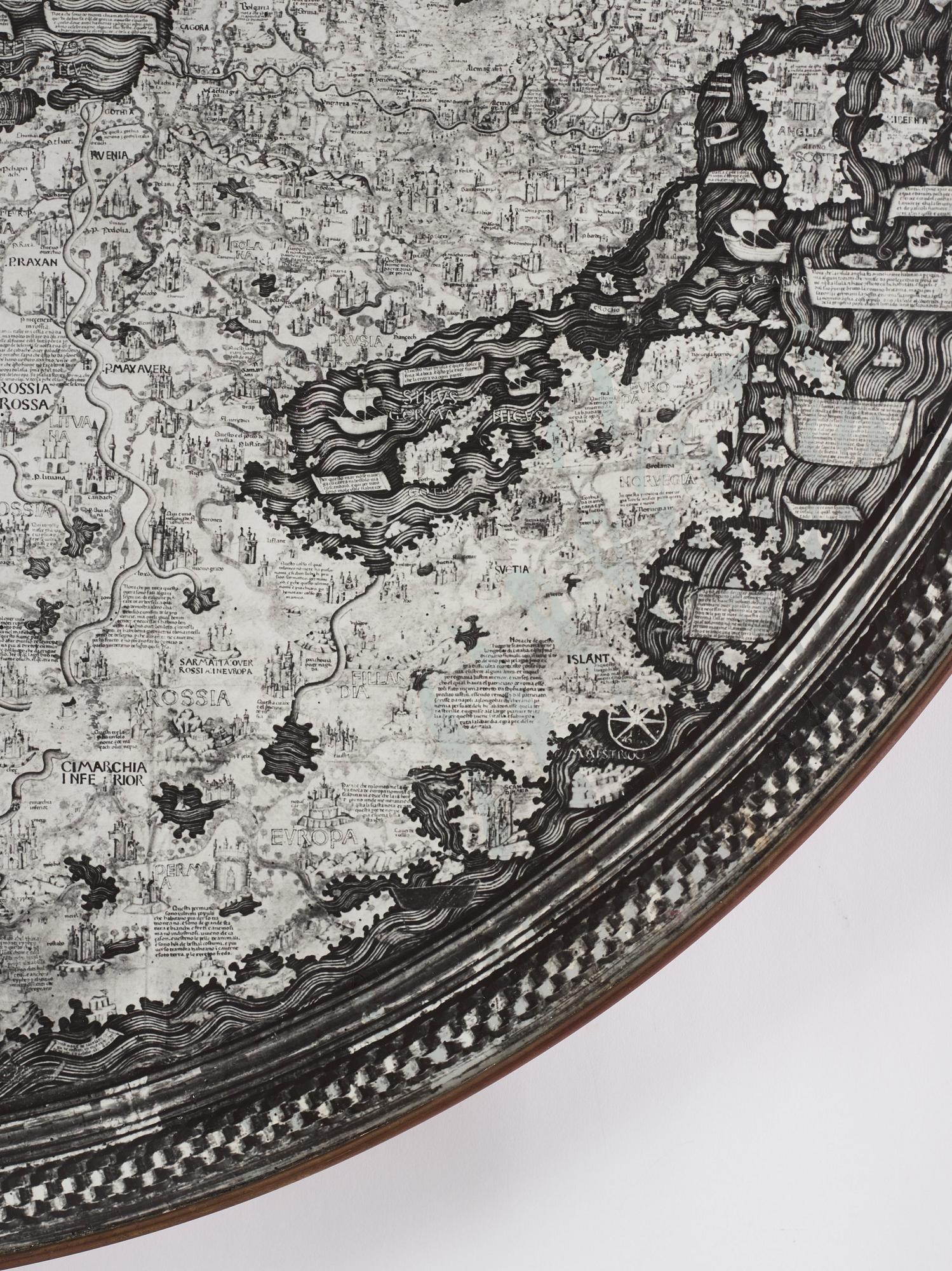 Josef Frank, bord, Firma Svenskt Tenn, 1960-70-tal, modell U601 (skivan) & U491.