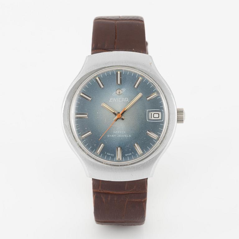 Enicar, MRO Star Jewels, armbandsur, 37,5 mm.