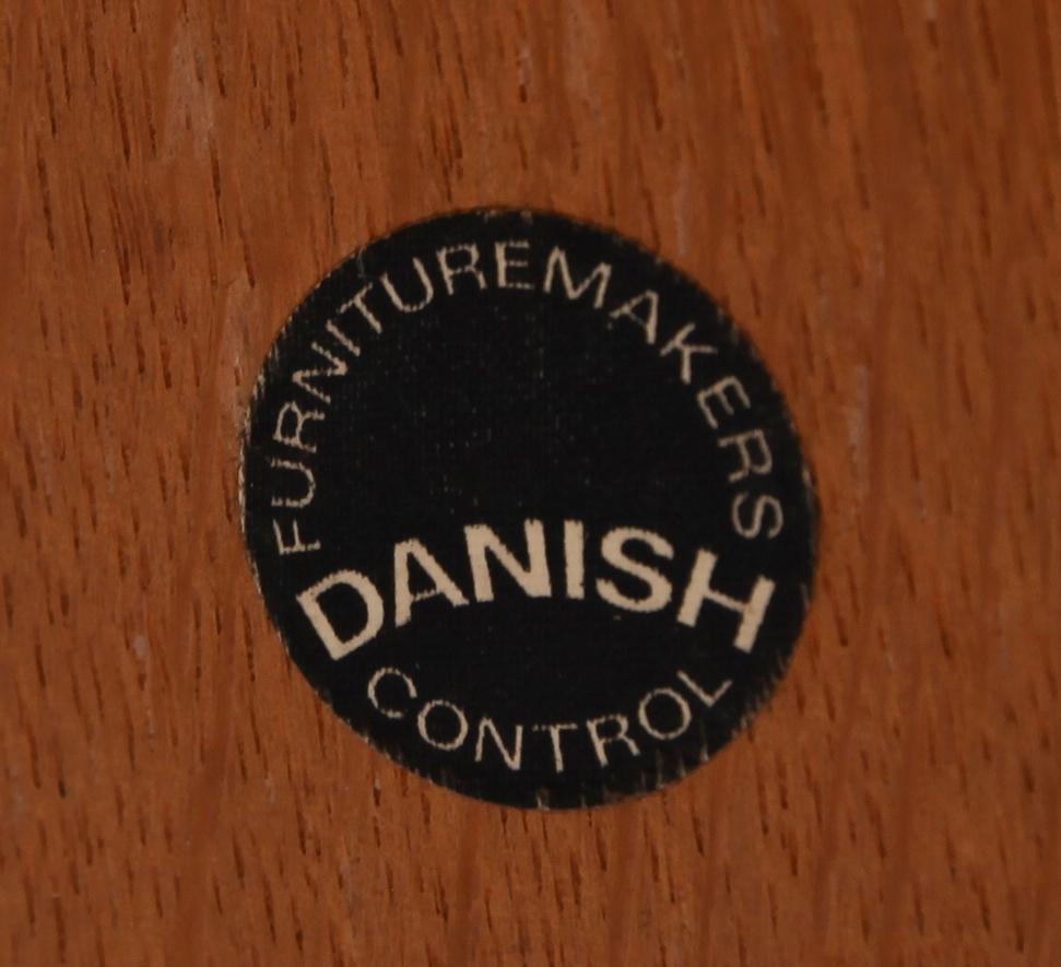 MATBORD, Danmark, 1900-talets andra hälft.