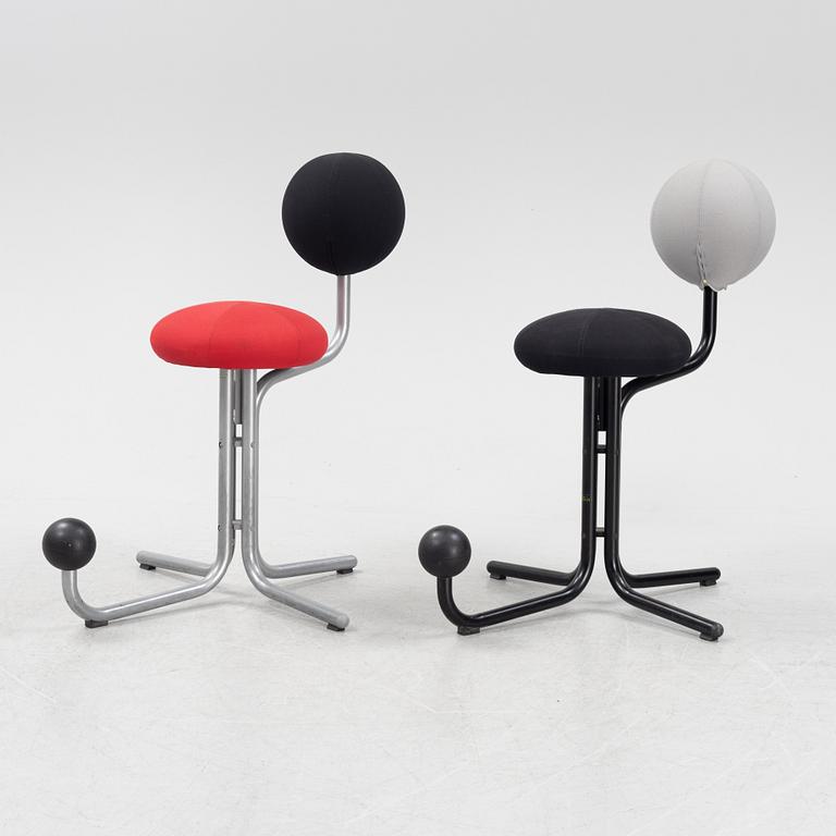 Peter Opsvik, two 'Globe' chairs from Globe Concept.