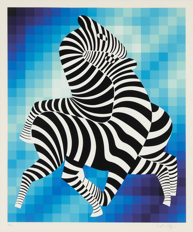 Victor Vasarely, "Zebror".