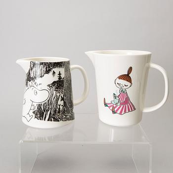 MUMIN SERVISDELAR, 19 delar, porslin, Moomin Characters, Arabia, Finland.