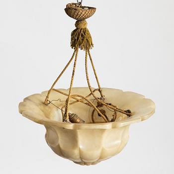 Takampel, alabaster, 1920-tal.