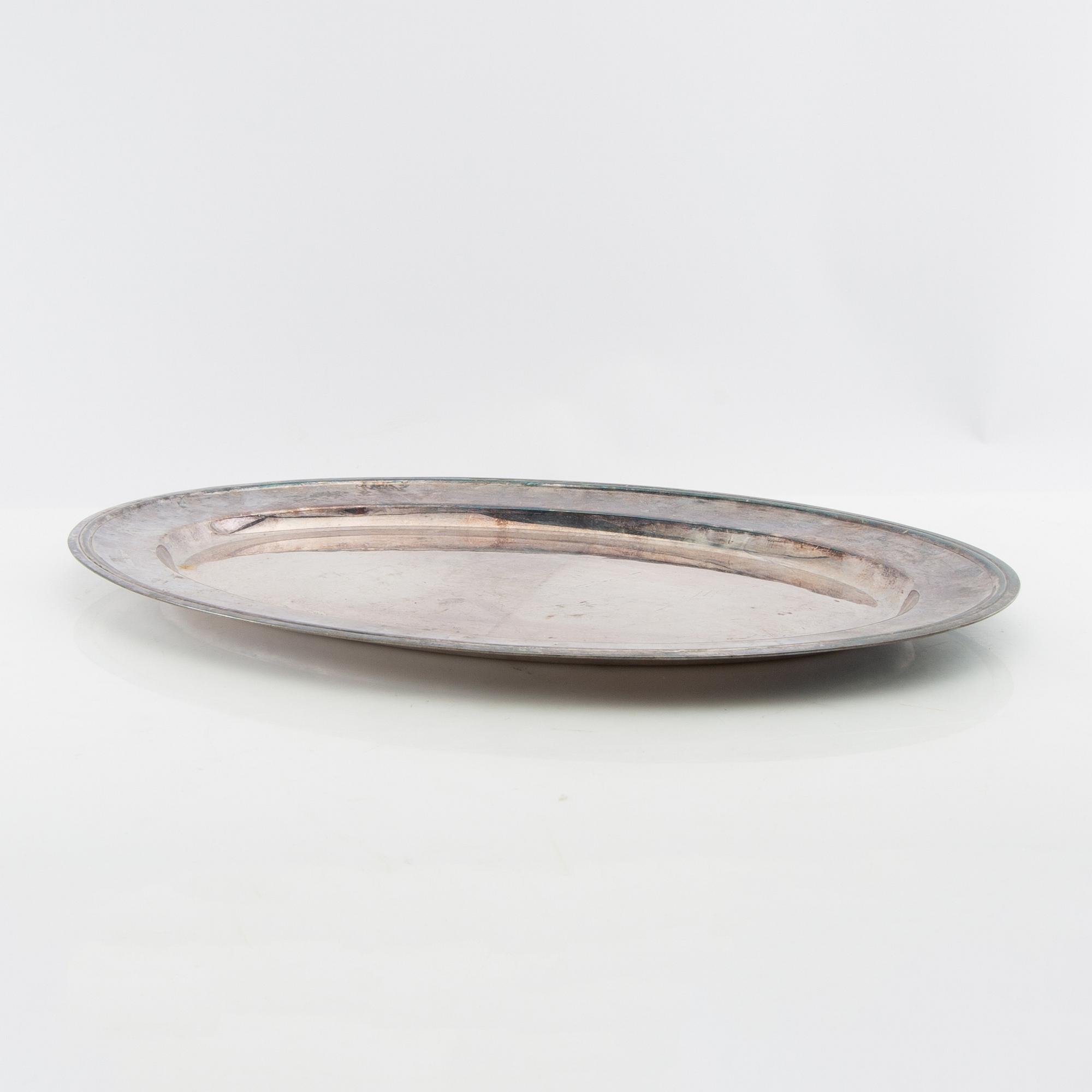 Serving dishes 4 pcs first half of the 20th century silver-plated.