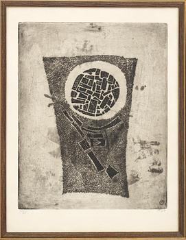 ARTHUR LUIZ PIZA, etsning, numrerad 114/125, signerad.