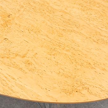 PIET HEIN & BRUNO MATHSSON, a 'Superellips' birch table, Mathsson International AB/Fritz Hansen.