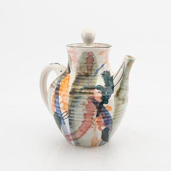 Eva Bengtsson,  a glazed signed teapot.