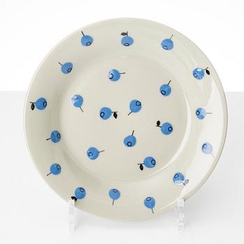 Marianne Westman, teservis, 12 st, ”Blåbär”, Rörstrand.