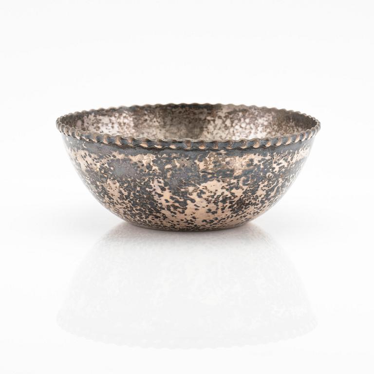 K. Andersson, skål, silver, Stockholm, 1918.