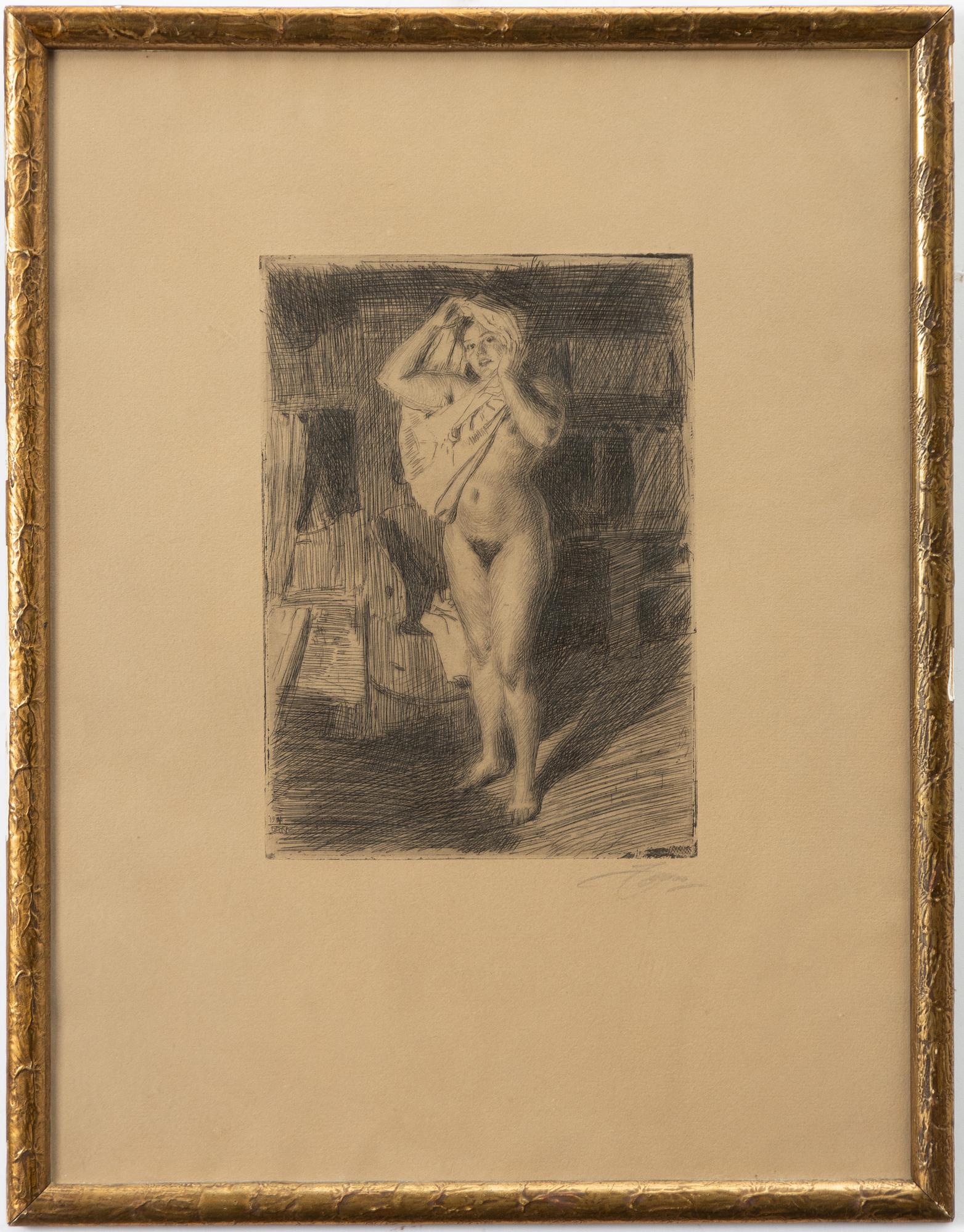 Anders Zorn, "Bärsärk".
