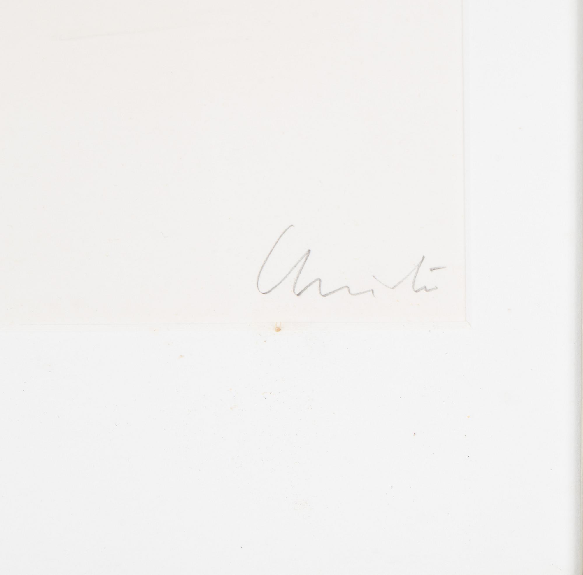 Christo Vladimirov Javacheff (Christo), färgserigrafi, signerad och numrerad 29/50.