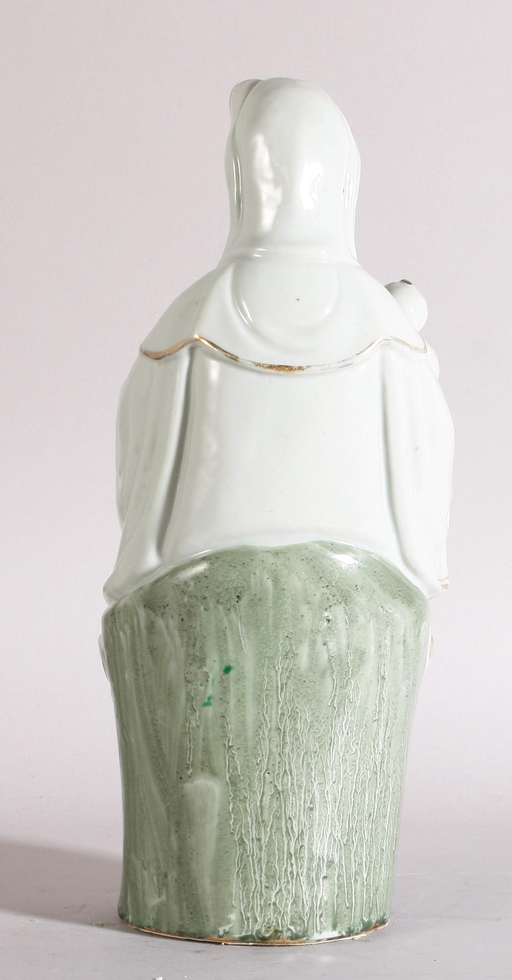 SKULPTUR, porslin. Orientalisk.