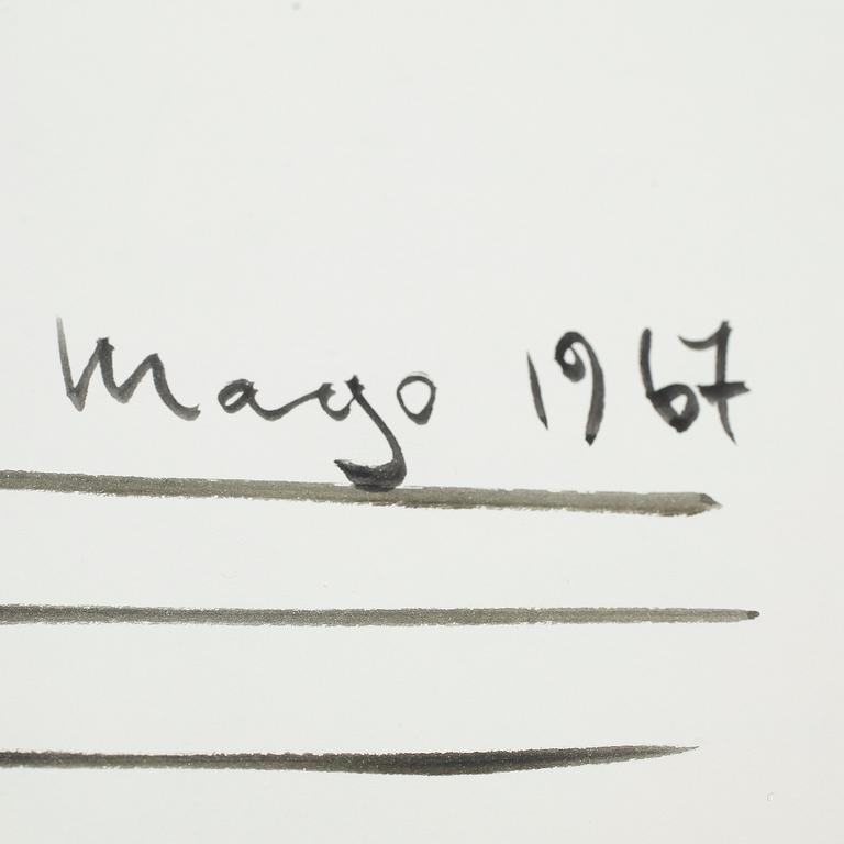 MAX GOLDSTEIN, kostymskisser, 19 st, sign o dat. 1966-1967.