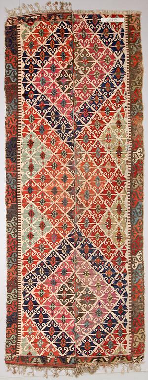 MATTA, Kelim, semiantik. Ca 395 x 155 cm.