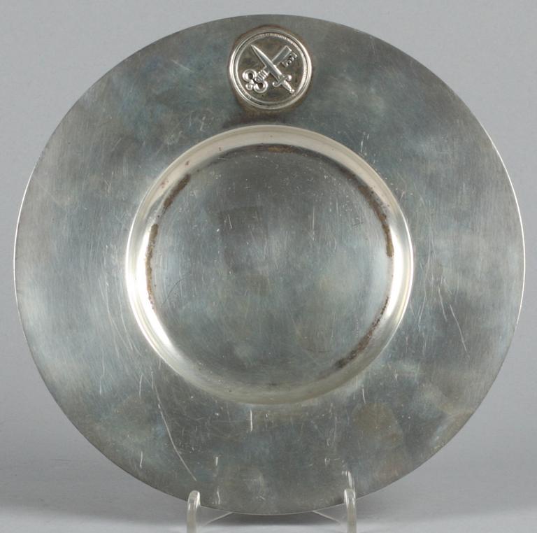 FAT, sterlingsilver, Borgila, Stockholm 1946. Vikt c:a 290 g.