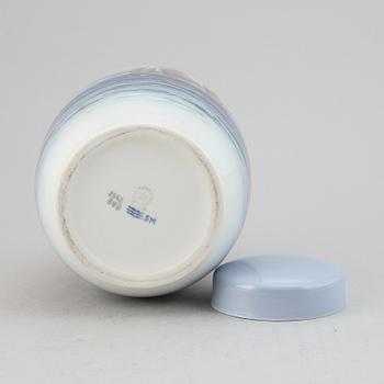 A porcelain vas from Royal Copenhagen, Denmark.